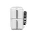 Ninja Double Stack XL Friggitrice ad Aria Verticale, Doppia Zona, 4 Livelli di Cottura e 2 Cassetti, Capienza 9.5L bianca