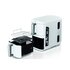 Ninja Double Stack XL Friggitrice ad Aria Verticale, Doppia Zona, 4 Livelli di Cottura e 2 Cassetti, Capienza 9.5L bianca