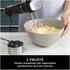 Ninja Foodi Frullatore a immersione 3 in 1, 850 W, tritatutto ad avvio graduale, 2 velocità per frullare e 5 velocità di miscelazione per tagliare