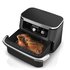 Ninja Foodi FlexDrawer Friggitrice ad Aria, Doppia Zona, Separatore Rimovibile, Ampio Cassetto da 10.4L, 7 in 1