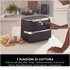 Ninja Foodi FlexDrawer Friggitrice ad Aria, Doppia Zona, Separatore Rimovibile, Ampio Cassetto da 10.4L, 7 in 1