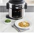 Ninja Foodi Multicooker con Coperchio SmartLid, 11 Funzioni di Cottura Intelligente, 6L, Pentola a Pressione, Friggitrice ad Aria, Cottura a Vapore, Lenta, al Forno, Griglia, Acciaio Inox