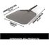 Ninja Woodfire Pala per Pizza per Forno da Esterno OO101EU, Pala per Pizza Forata e Leggera, Maneggevole, Resistente alla Ruggine