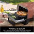 Ninja Woodfire Pala per Pizza per Forno da Esterno OO101EU, Pala per Pizza Forata e Leggera, Maneggevole, Resistente alla Ruggine