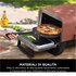 Ninja Woodfire Pala per Pizza per Forno da Esterno OO101EU, Pala per Pizza Forata e Leggera, Maneggevole, Resistente alla Ruggine