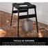Ninja Woodfire Pala per Pizza per Forno da Esterno OO101EU, Pala per Pizza Forata e Leggera, Maneggevole, Resistente alla Ruggine