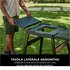 Ninja Woodfire Supporto Regolabile e Tavolino Laterale, Ripiano Forno da Esterno Griglia BBQ Ninja Woodfire