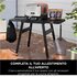 Ninja Woodfire Supporto Regolabile e Tavolino Laterale, Ripiano Forno da Esterno Griglia BBQ Ninja Woodfire