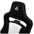 Nitro Concepts Pro Gamersware NC-E250-BW sedia per videogioco Sedia per gaming universale