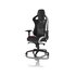 Noblechairs EPIC Sedia da gioco in vera pelle - nero/bianco/rosso