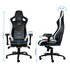 Noblechairs EPIC Sedia da gioco in vera pelle - nero/bianco/rosso