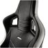 Noblechairs EPIC Sedia da gioco in vera pelle - nero/bianco/rosso