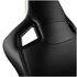 Noblechairs EPIC Sedia da gioco in vera pelle - nero/bianco/rosso