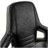 Noblechairs EPIC Sedia da gioco in vera pelle - nero