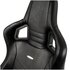 Noblechairs EPIC Sedia da gioco in vera pelle - nero
