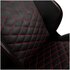 Noblechairs Hero - nera/rossa - Sedile riempito d'aria Schienale imbottito