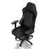 Noblechairs Hero nero/bianco platino - Seduta imbottita Schienale imbottito