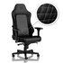 Noblechairs Hero nero/bianco platino - Seduta imbottita Schienale imbottito
