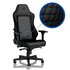 Noblechairs Hero Nero Blu - Sedile riempito d'aria Schienale imbottito