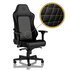 Noblechairs Hero Nero Oro - Sedile riempito d'aria Schienale imbottito