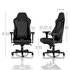 Noblechairs HERO sedia in vera pelle - nero/nero