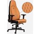 Noblechairs ICON Sedia da gioco in vera pelle - cognac/nero