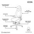 Noblechairs ICON Sedia da gioco - nero/nero