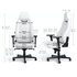 Noblechairs LEGEND Edizione Bianca - Seduta imbottita Bianco
