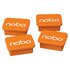 Nobo Haftmagnet Orange, 4 Stück Magnete per lavagna bianca