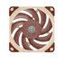 Noctua NF A12x25 FLX Case per computer Ventilatore 12 cm Beige, Rosso