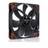 Noctua NF-A14 Case per computer Ventilatore 14 cm Nero, Marrone 1 pz