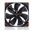 Noctua NF-A14 Case per computer Ventilatore 14 cm Nero, Marrone 1 pz