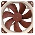 Noctua NF-A14 PWM Case per computer Ventilatore 14 cm Marrone