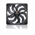 Noctua NF-A14X25 G2 PWM CHROMAX.BLACK sistema di raffreddamento per computer Case per computer Ventilatore 14 cm Nero 1 pz