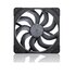 Noctua NF-A14X25 G2 PWM SX2-PP CHROMAX.BLACK sistema di raffreddamento per computer Case per computer Ventilatore 14 cm Nero 2 pz