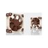 Noctua NF-A8 PWM sistema di raffreddamento per computer Case per computer Ventilatore 8 cm Beige, Marrone