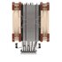 Noctua NH-U12A sistema di raffreddamento per computer Processore Refrigeratore 12 cm Beige, Marrone, Argento 1 pz