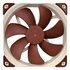 Noctua NOC-NF-A14-FLX sistema di raffreddamento per computer Case per computer Ventilatore 14 cm Beige, Marrone