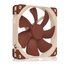 Noctua NOC-NF-A14-ULN sistema di raffreddamento per computer Case per computer Ventilatore 14 cm Beige, Marrone 1 pz