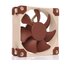 Noctua NOC-NF-A8-FLX sistema di raffreddamento per computer Case per computer Ventilatore 8 cm Beige, Marrone 1 pz