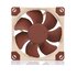 Noctua NOC-NF-A8-FLX sistema di raffreddamento per computer Case per computer Ventilatore 8 cm Beige, Marrone 1 pz
