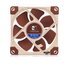 Noctua NOC-NF-A8-FLX sistema di raffreddamento per computer Case per computer Ventilatore 8 cm Beige, Marrone 1 pz