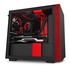 NZXT H210i Matte Black Red Mini-Tower Nero, Rosso