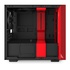 NZXT H210i Matte Black Red Mini-Tower Nero, Rosso