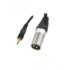 Ollo Cavo minijack 3,5 >XLR M 3P