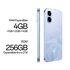 Oppo A6k AI Smartphone, doppia fotocamera 13MP+QVGA, Selfie 5MP, Display 6.75” 120HZ IPS HD+, 6100mAh, RAM 4GB(Esp1GB/2GB/4GB)+ROM 256GB [Versione Italia], Crystal Blue