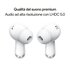 Oppo Enco Air4 Pro Auricolari True Wireless,44h di Autonomia, Driver in Titanio da 12.4mm, Bluetooth 5.4, Controlli Touch, Cancellazione del rumore AI, Android e iOS, IP55, [Versione Italiana], Bianco