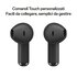 Oppo Enco Buds3 Auricolari True Wireless, 42h di Autonomia, Driver Dinamico da 12.4mm, BT 5.4, Controlli Touch, Cancellazione rumore passiva, Android e iOS, IP55, [Versione Italiana], Nero