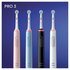 Oral-B Pro 3 Spazzolino Elettrico Ricaricabile - 3700 Bianco. 1 Spazzolino + 2 Testine