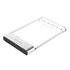 Orico 2129U3-CR-BP contenitore di unità di archiviazione Box esterno HDD/SSD Nero, Argento, Trasparente 2.5"